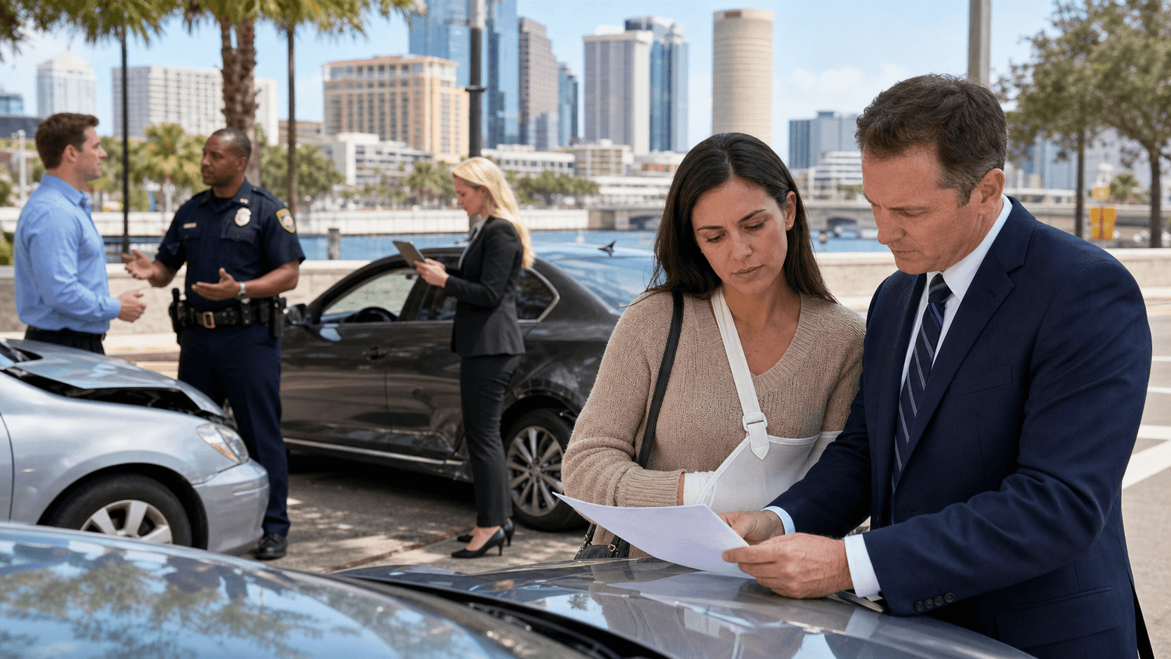 Insurance-Only Car Crash Claims in Tampa and When You Need a Lawyer